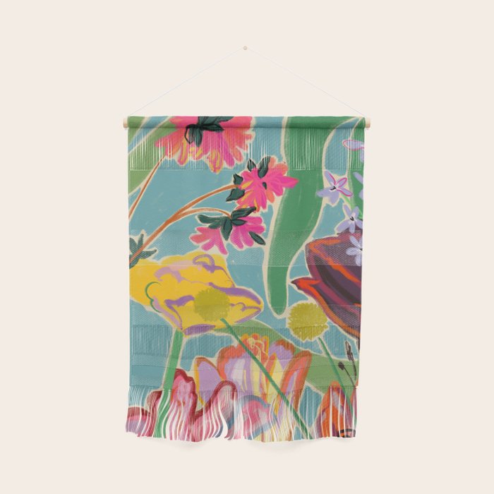 COLOURFUL TULIPS MEDITATION Wall Hanging Gallery Image 1