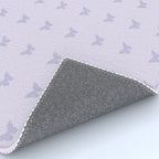 Butterfly Pattern - Lilac Purple Rug Gallery Image 4