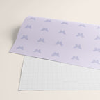 Butterfly Pattern - Lilac Purple Wrapping Paper Gallery Image 2