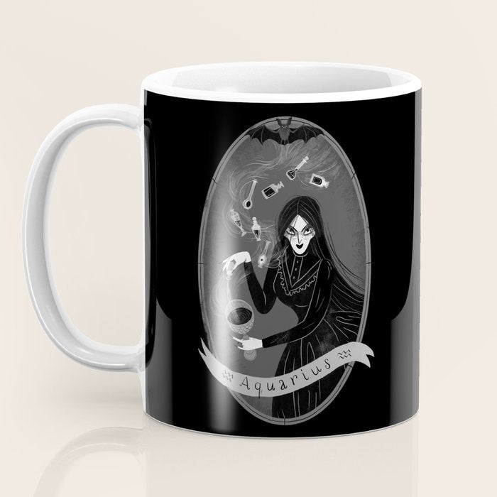 Aquarius Witchy Zodiac Coffee Mug Gallery Image 3