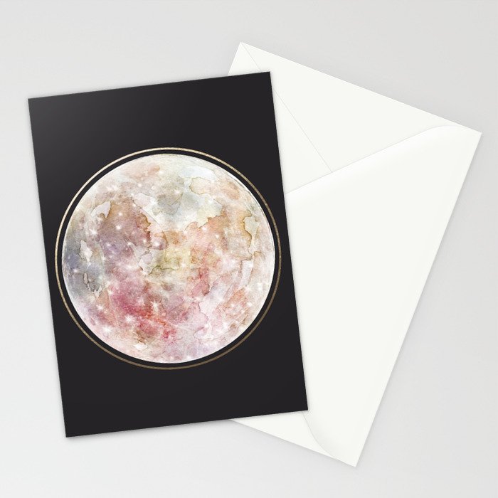 Full Moon Stationery Card Gallery Image 2