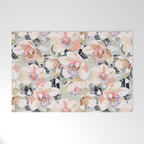 Tropical flowery leafy A Welcome Mat Gallery Image 1