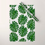 Monstera Leaf III Wrapping Paper Gallery Image 1
