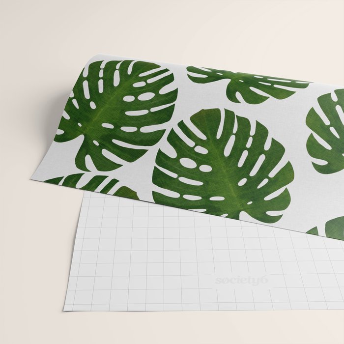 Monstera Leaf III Wrapping Paper Gallery Image 2