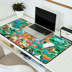Turquoise Life Of Buddha Thangka Desk Mat Gallery Image 2