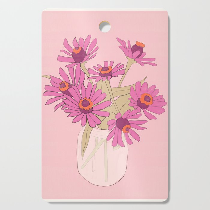 Flowers 16 Cutting Board Gallery Image 1