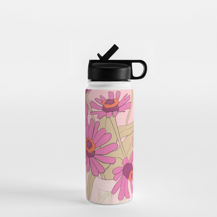 Flowers 16 Water Bottle Gallery Image 1
