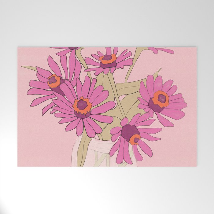 Flowers 16 Welcome Mat Gallery Image 1