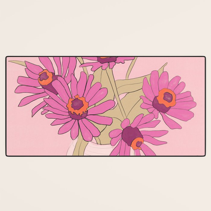 Flowers 16 Desk Mat Gallery Image 3
