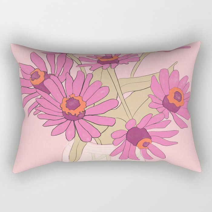 Flowers 16 Rectangular Pillow Gallery Image 2