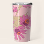 Flowers 16 Travel Mug Gallery Image 2
