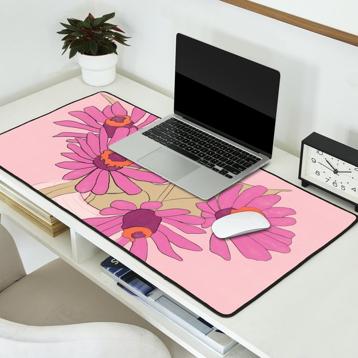 Flowers 16 Desk Mat Gallery Image 2