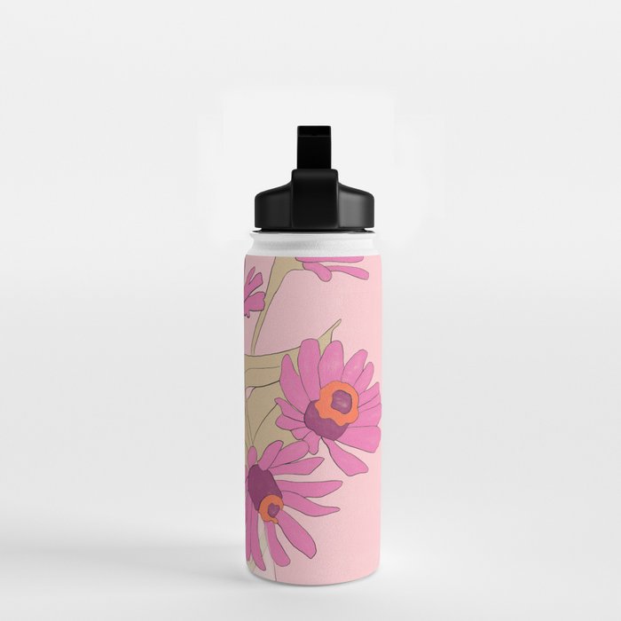 Flowers 16 Water Bottle Gallery Image 2