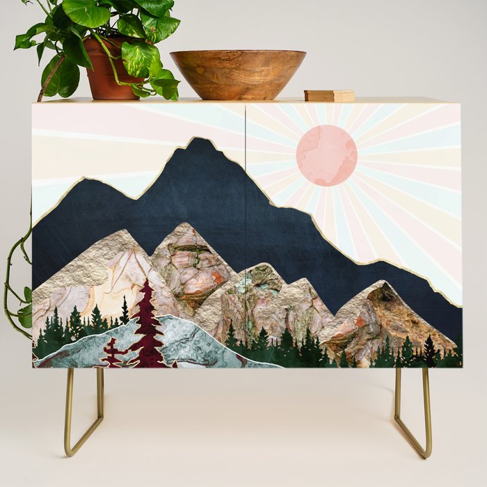 Retro Autumn Vista Credenza Gallery Image 1