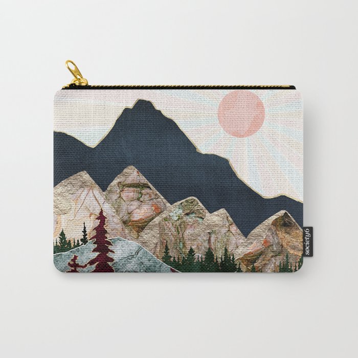 Retro Autumn Vista Carry All Pouch Gallery Image 1