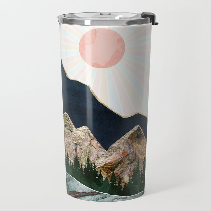 Retro Autumn Vista Travel Mug Gallery Image 2