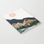 Retro Autumn Vista Notebook Gallery Image 2