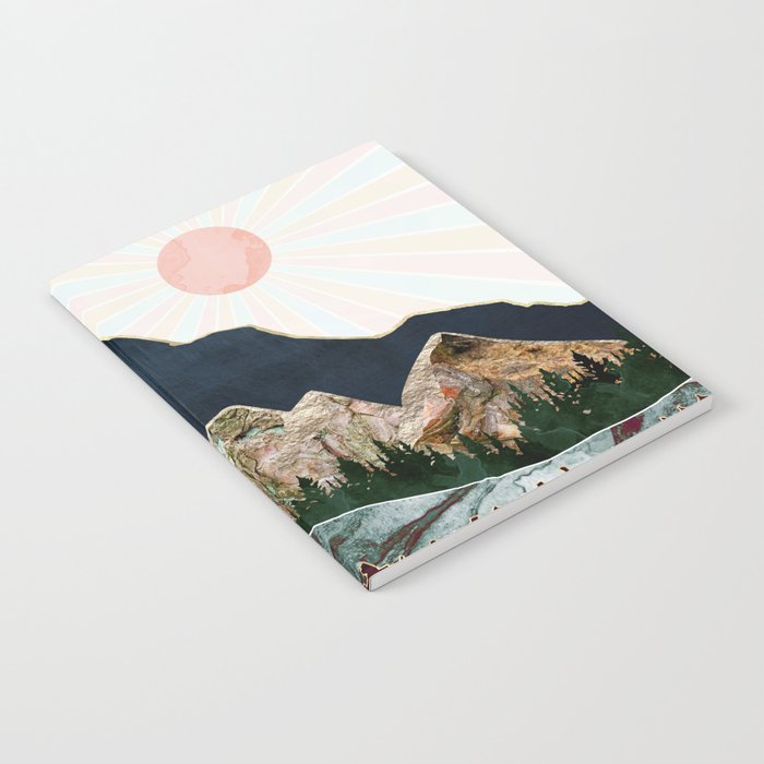 Retro Autumn Vista Notebook Gallery Image 2