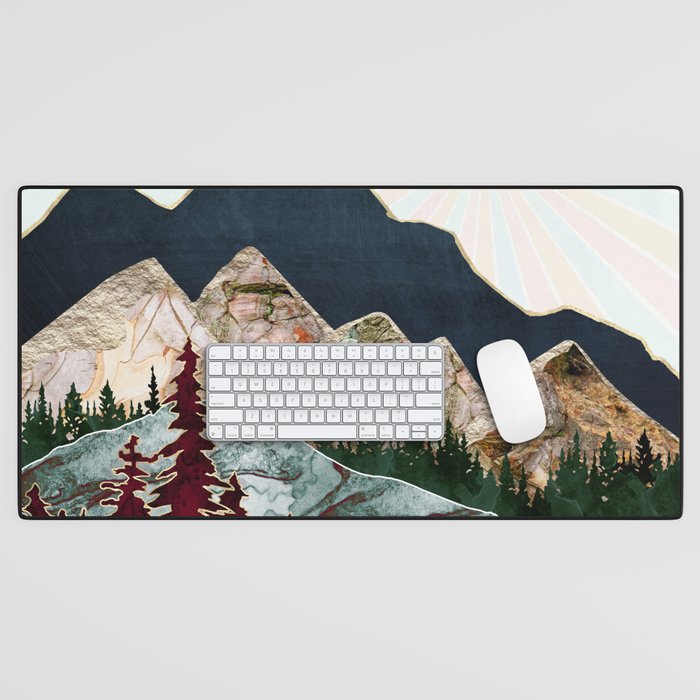 Retro Autumn Vista Desk Mat Gallery Image 1