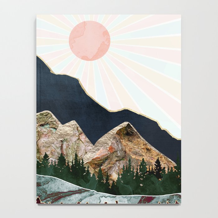 Retro Autumn Vista Notebook Gallery Image 4