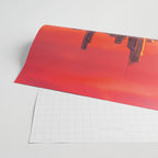 PINK BEACH IN THE FUTURE | waves | ocean | sea | collage | city | vibe | summer | inspiration star Wrapping Paper Gallery Image 2