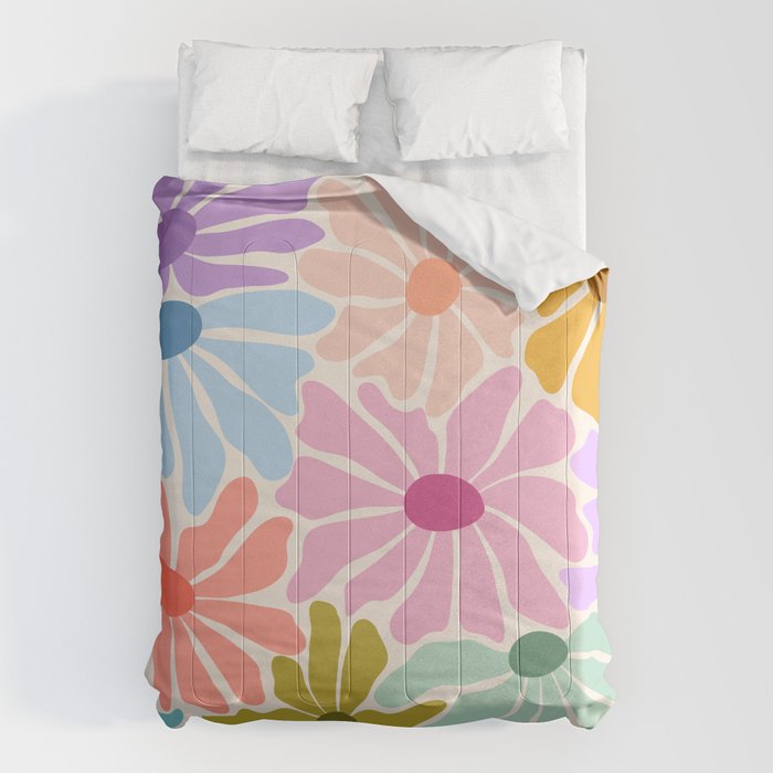 Colors of Joy - Groovy Flowers Comforter Gallery Image 6