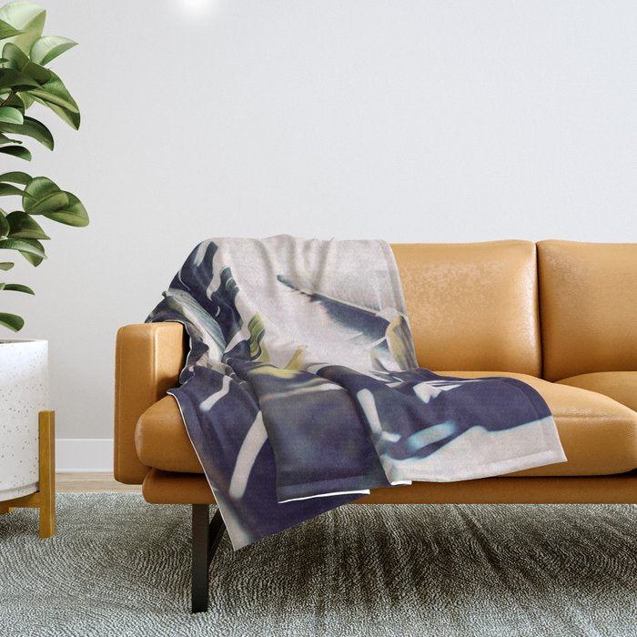 Stand Up Straight Throw Blanket Gallery Image 1