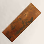 Aesthetic Rust Copper Japandi Art Yoga Mat Gallery Image 1
