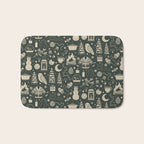 Winter Nights: Forest Bath Mat Gallery Image 1