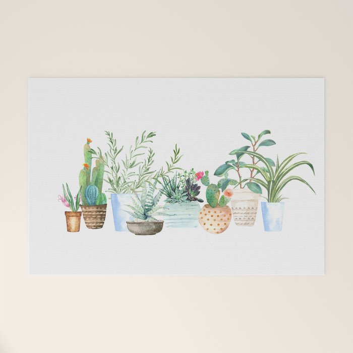 Plants Welcome Mat Gallery Image 1