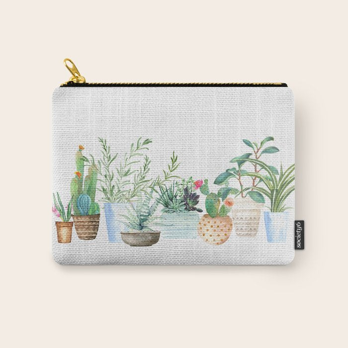 Plants Carry All Pouch Gallery Image 1