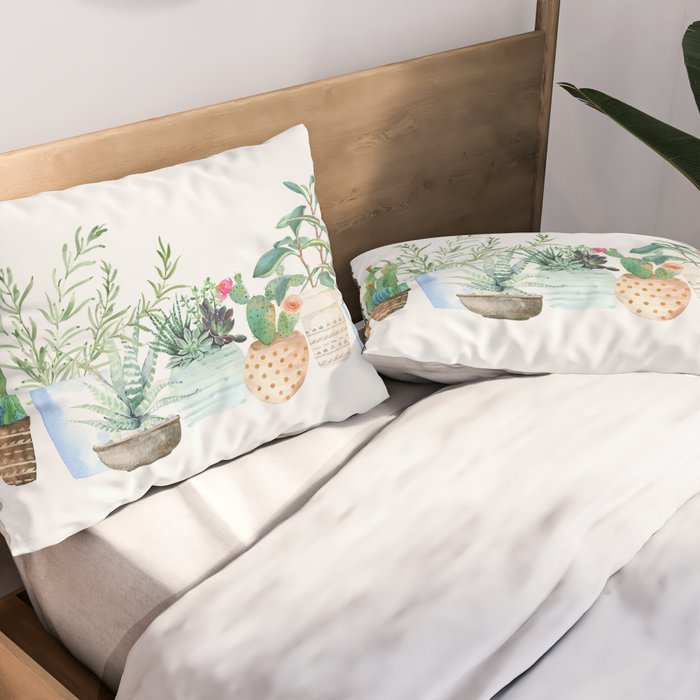 Plants Pillow Sham Gallery Image 2