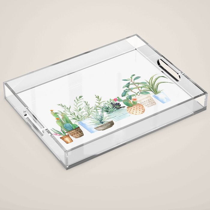 Plants Acrylic Tray Gallery Image 1