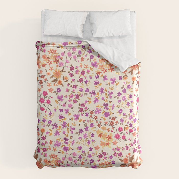 Pink summer blooming Duvet Cover Gallery Image 6