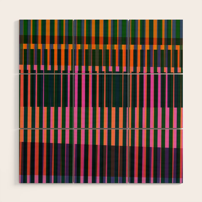 Lines 17 Wood Wall Art Gallery Image 1