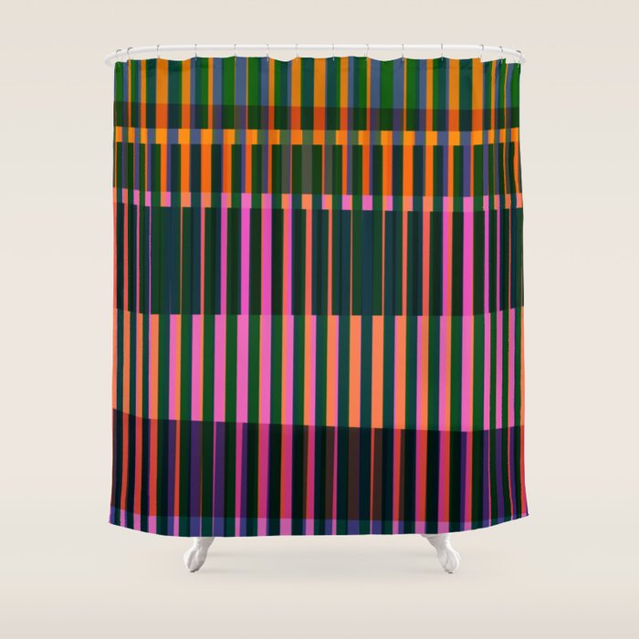 Lines 17 Shower Curtain Gallery Image 1