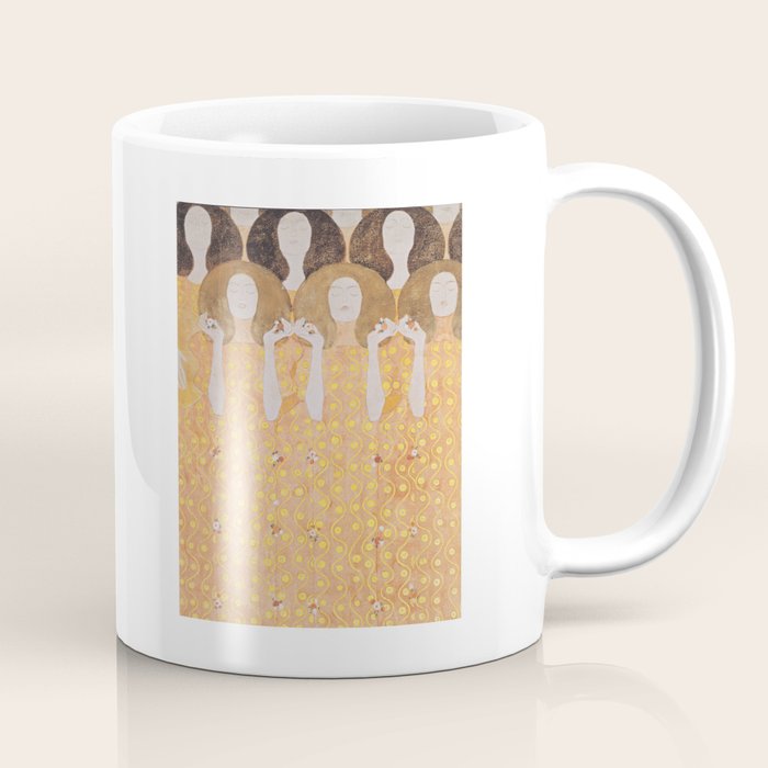 Gustav Klimt - Choir of Angels (Chor Der Paradiesengel) Coffee Mug Gallery Image 1
