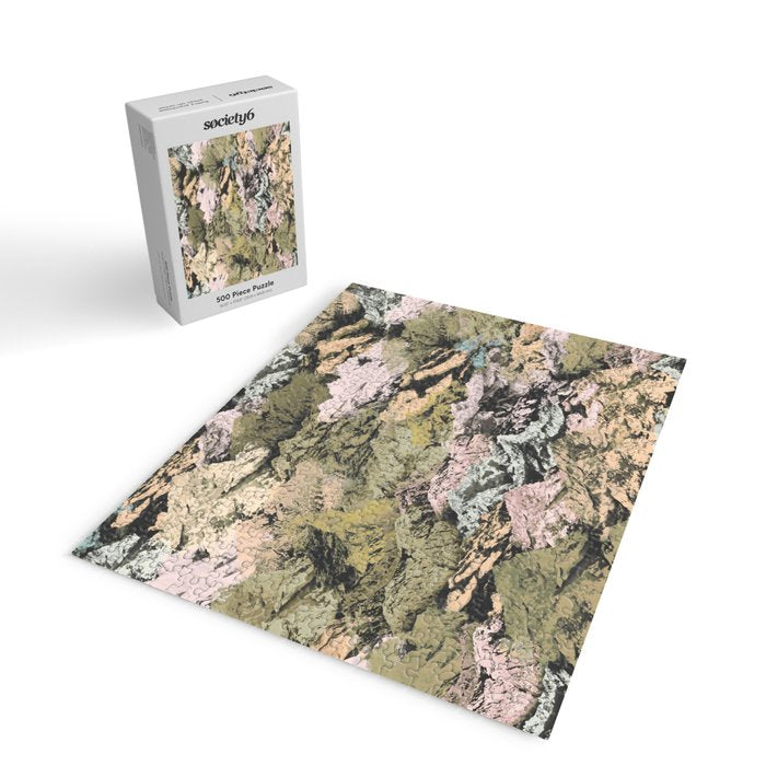 Abstract colorful dark mountains C Jigsaw Puzzle Gallery Image 2