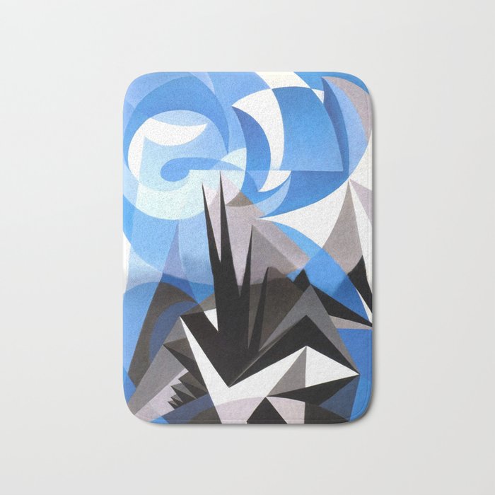 "Pessimism and Optimism" by Giacomo Balla, 1923 Bath Mat Gallery Image 1