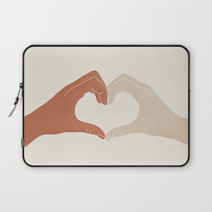 Heart Laptop Sleeve Gallery Image 1