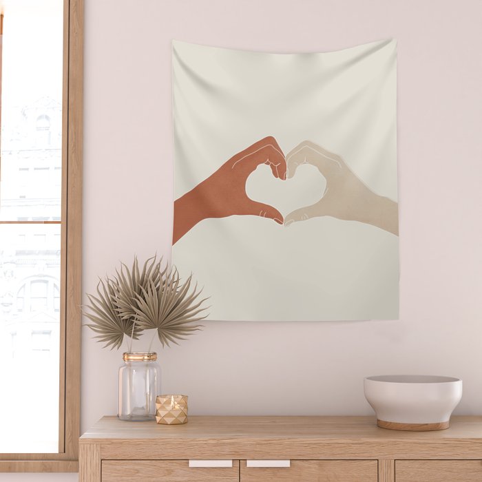 Heart Wall Tapestry Gallery Image 2