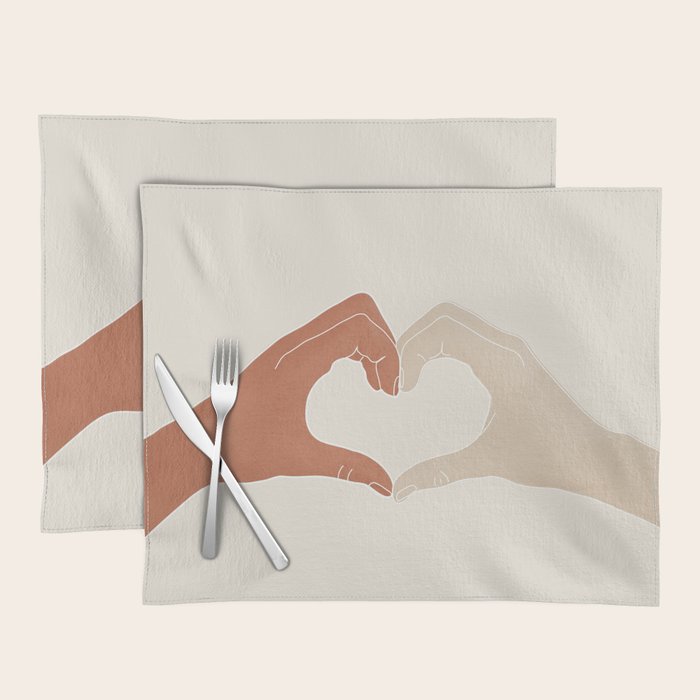 Heart Placemat Gallery Image 1