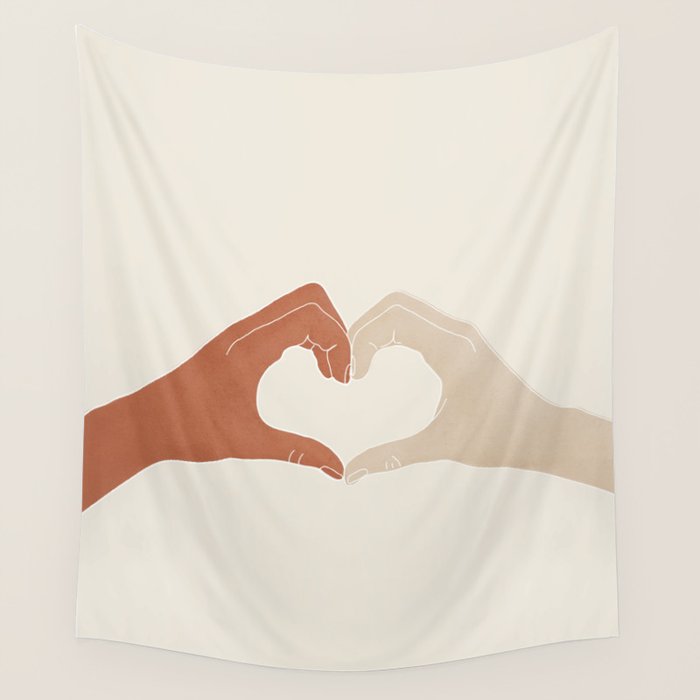 Heart Wall Tapestry Gallery Image 1