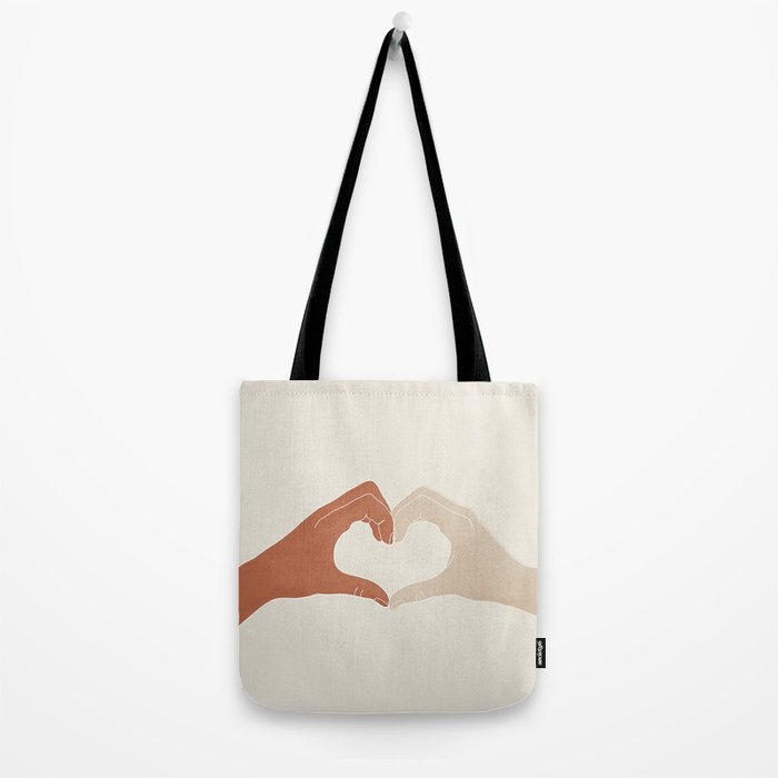 Heart Tote Bag Gallery Image 2