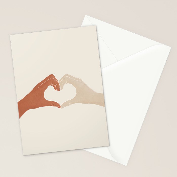 Heart Stationery Card Gallery Image 2