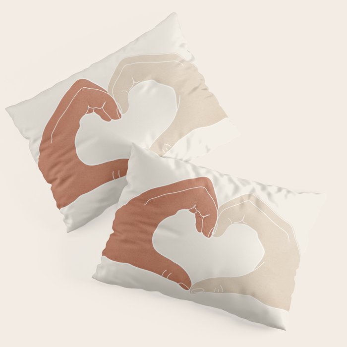 Heart Pillow Sham Gallery Image 3