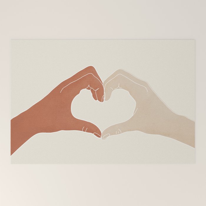 Heart Welcome Mat Gallery Image 2