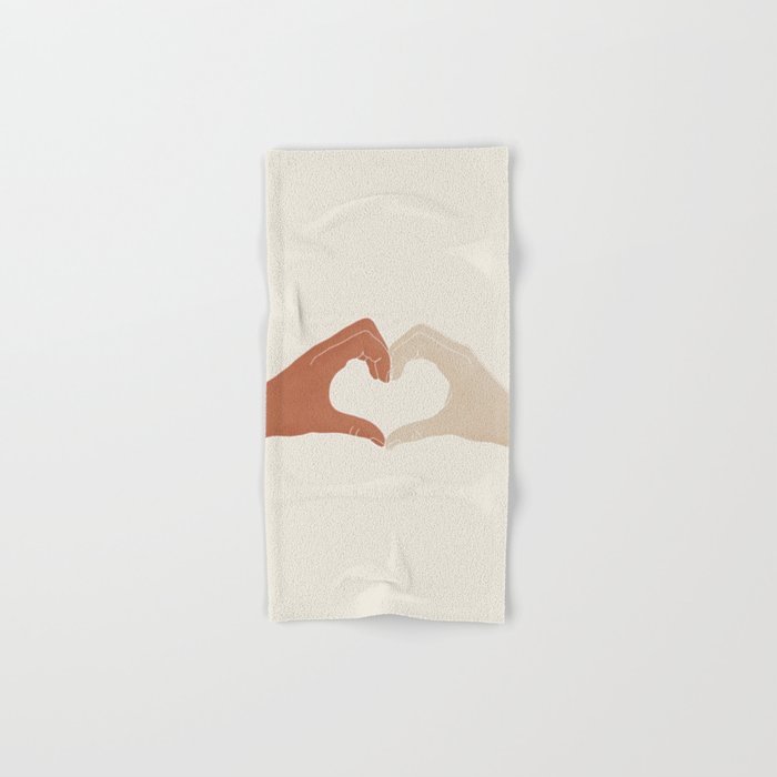 Heart Bath Towel Gallery Image 1