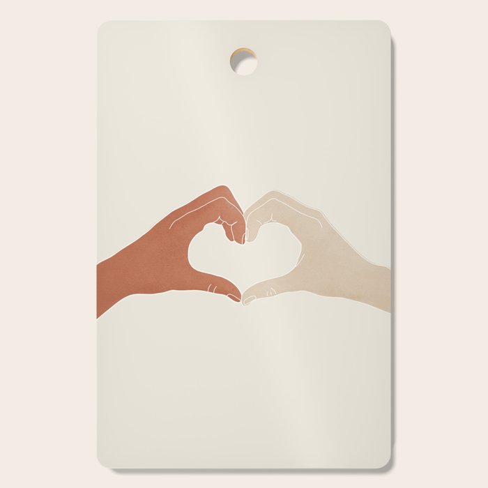 Heart Cutting Board Gallery Image 1