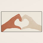 Heart Desk Mat Gallery Image 3